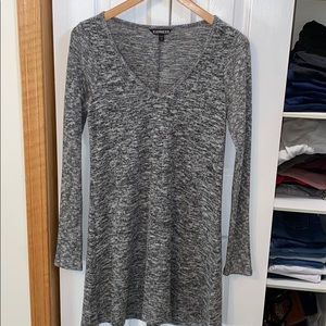 Express/ grey sweater dress/ size small
